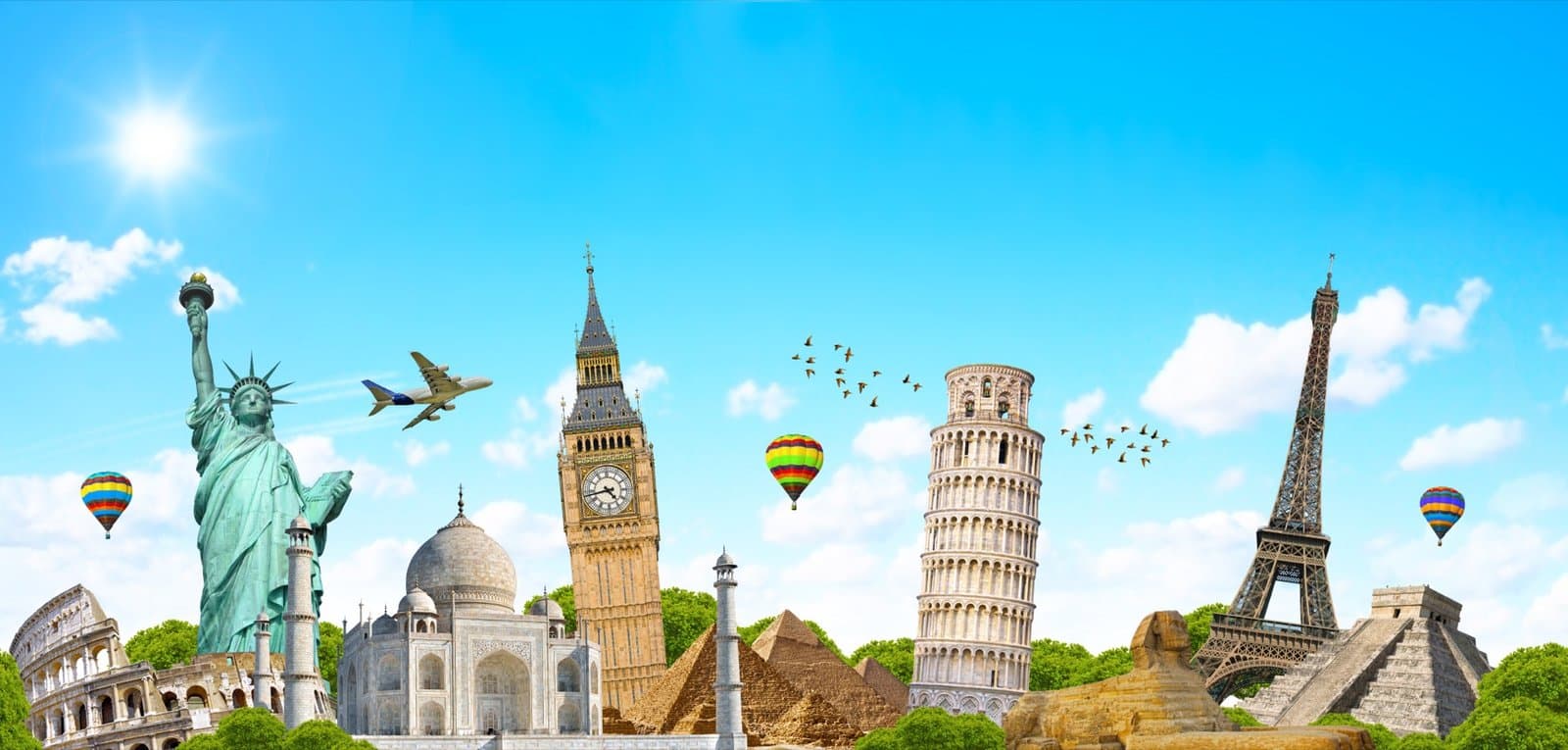 Landmarks from around the world